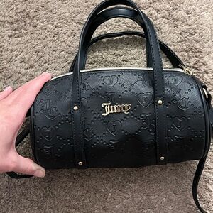 Black juicy couture crossbody purse